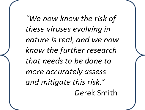D Smith H5n1 risk quote